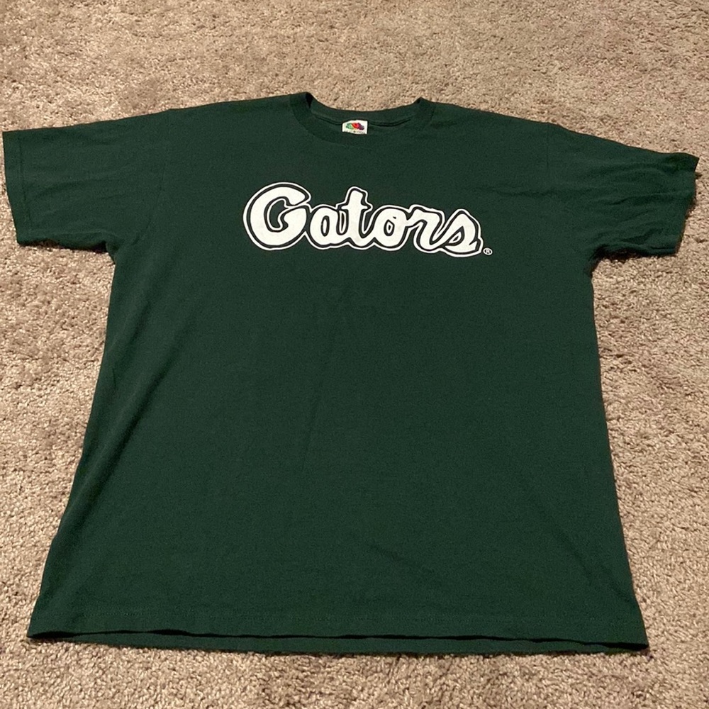 Green Florida Gators Script Gators Shirt - Picture 2 of 3